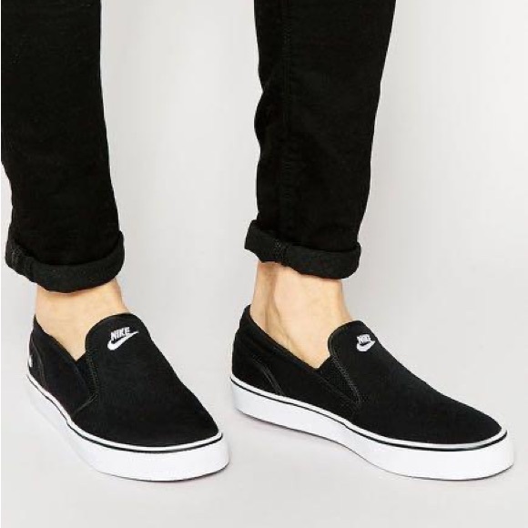 Nike Toki Slip On Nike Shoes Nike Toki Slip Textile Black Poshmark